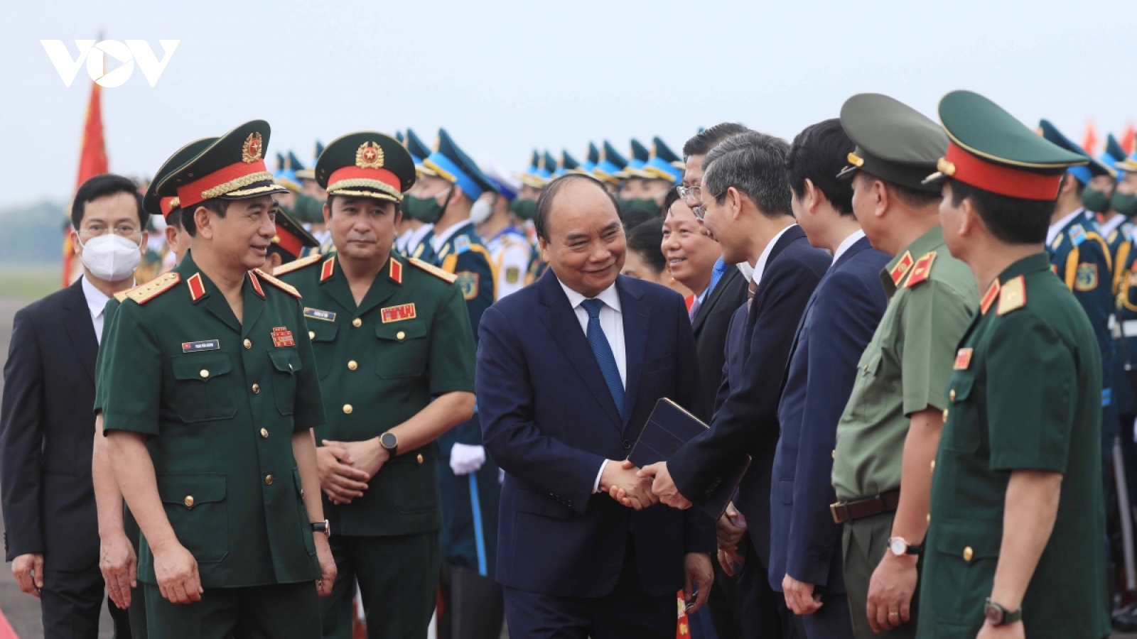 Vietnamese peacekeeping force leave on duty at UNISFA